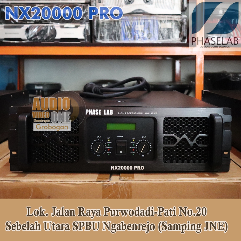 Power Phaselab NX20000 PRO Class TD Power Badak Power Amplifier Phase Lab Original