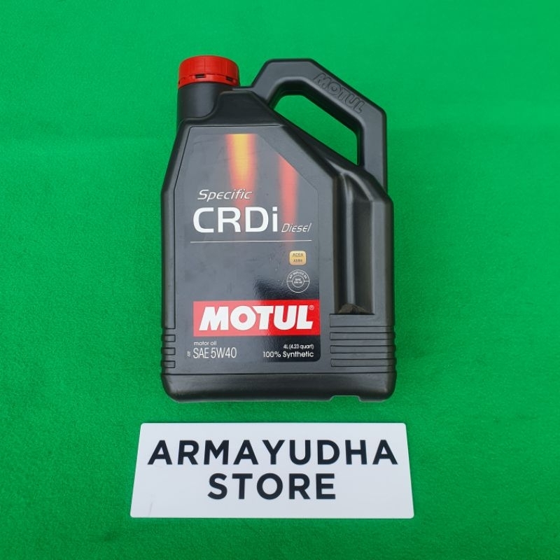 Oli Mobil Motul Spesific CRDI Diesel 5W 40 4 Liter