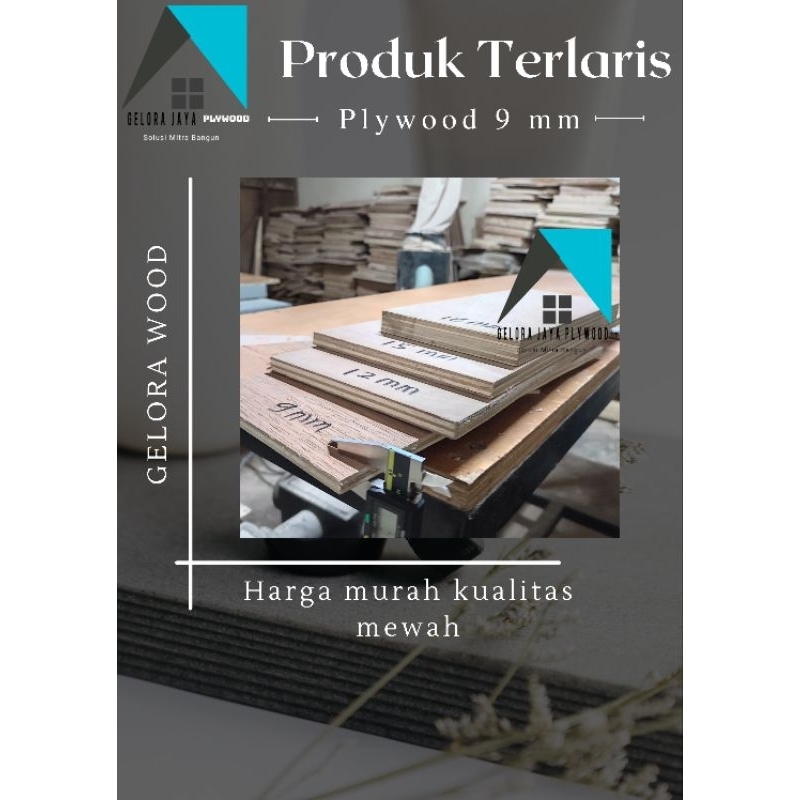 plywood/Triplek/Plywood Custom Ukuran Murah