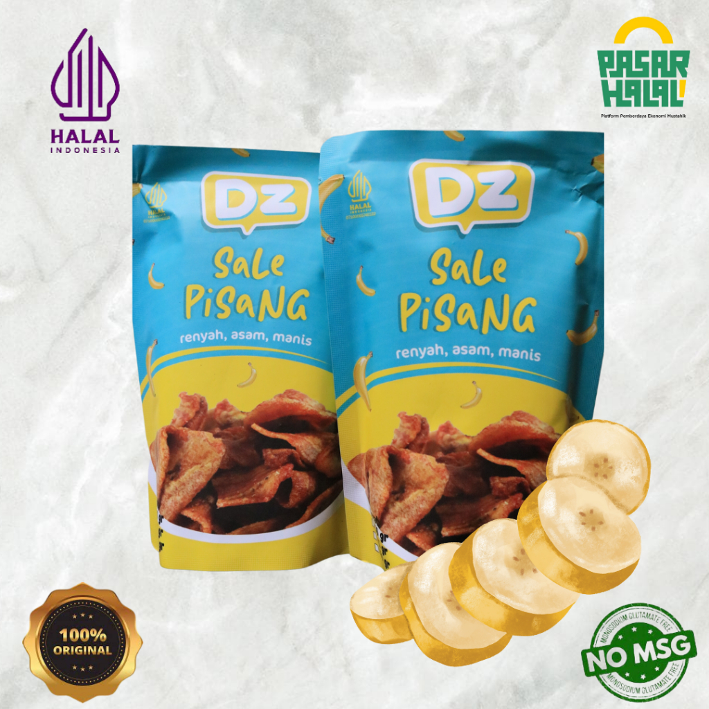 

DZ Sale Pisang - Snack Pisang Gurih Tanpa Pewarna Makanan