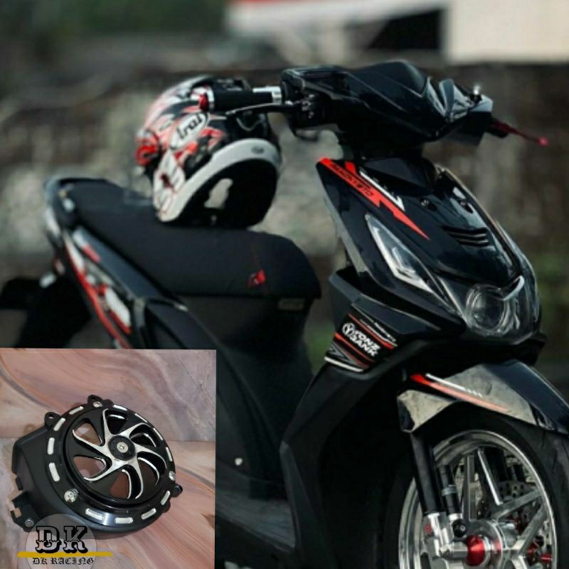 COVER TUTUP KIPAS PLUS SPINER SPINNER VESMET PRESTIGE BEAT KARBU 2008 2009 2010 2011 2012 PNP
