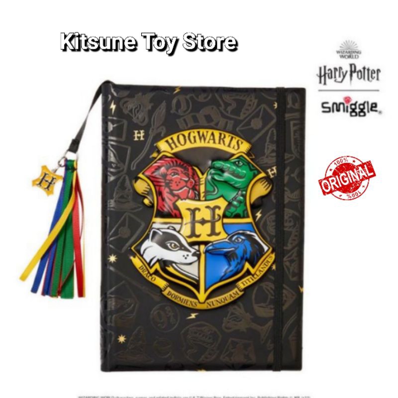 

Smiggle Harry Potter A5 Notebook Note Book Original - Buku Tulis Anak Sekolah