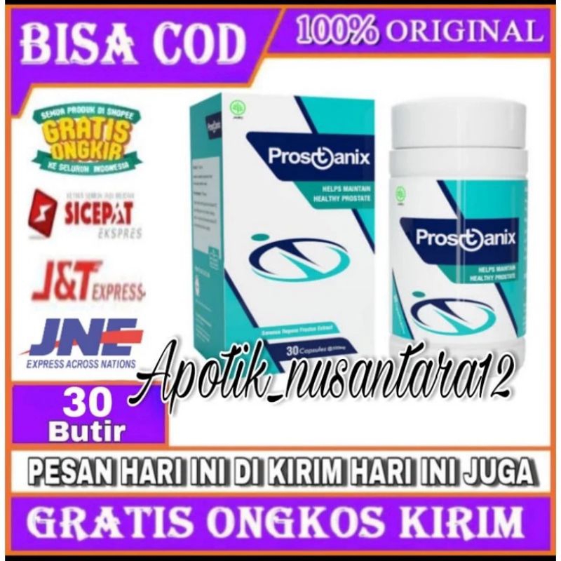 PROSTANIX ASLI 100% ORIGINAL OBAT PROSTAT HERBAL AMAN BPOM
