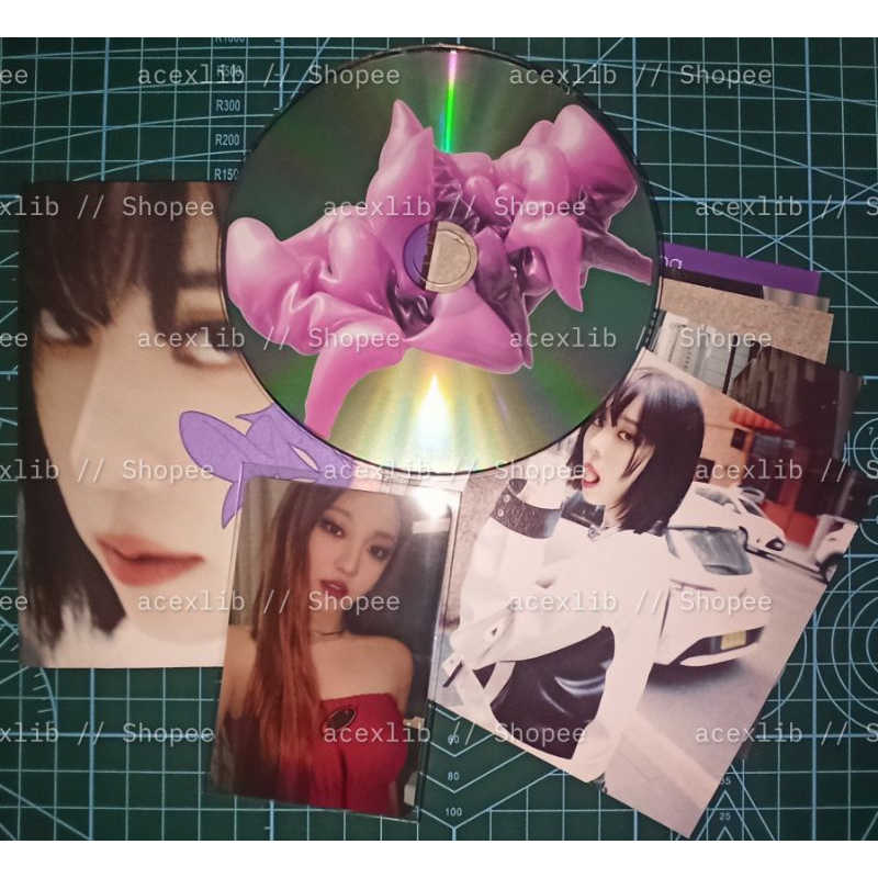 Album aespa - My World (Poster - Winter ver.) Official Photocard PC Album Ningning Fullset Unsealed 