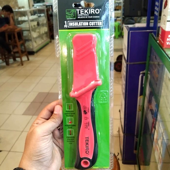 

Tekiro PISAU LISTRIK 17 mm TEKIRO INSULATION CUTTER 17mm GT-IC1485