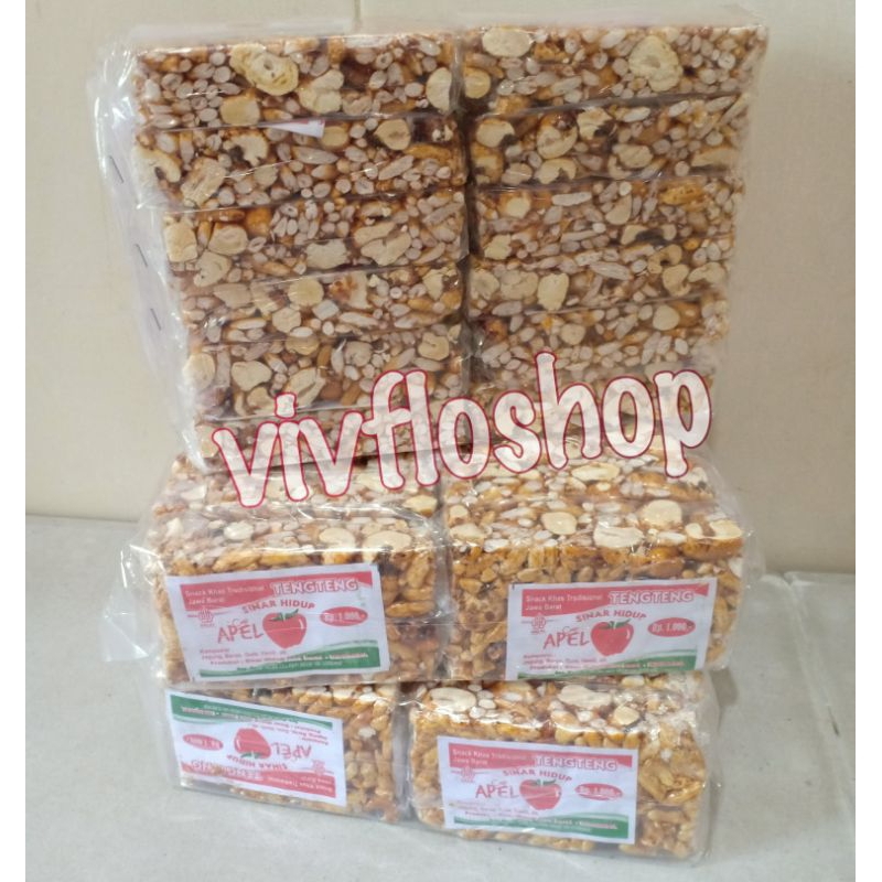 

Snack Tradisional Jipang / Tengteng/ Teng Teng (isi 12)