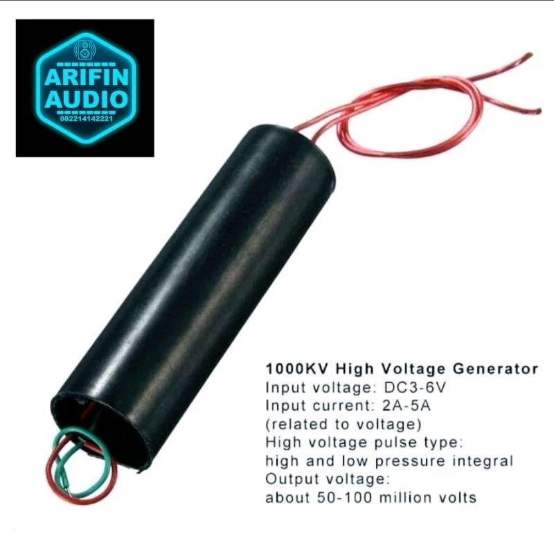 Arifin audio - Modul Boost Step Up DC 3-4V To 400KV High Voltage Generator