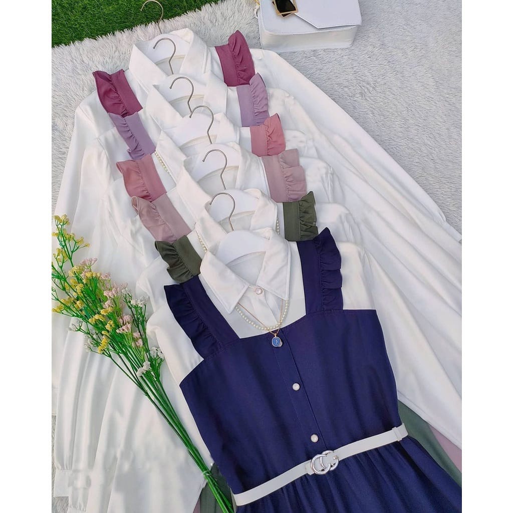 YR.livy dress | Gamis Remaja | Gamis Kekinian