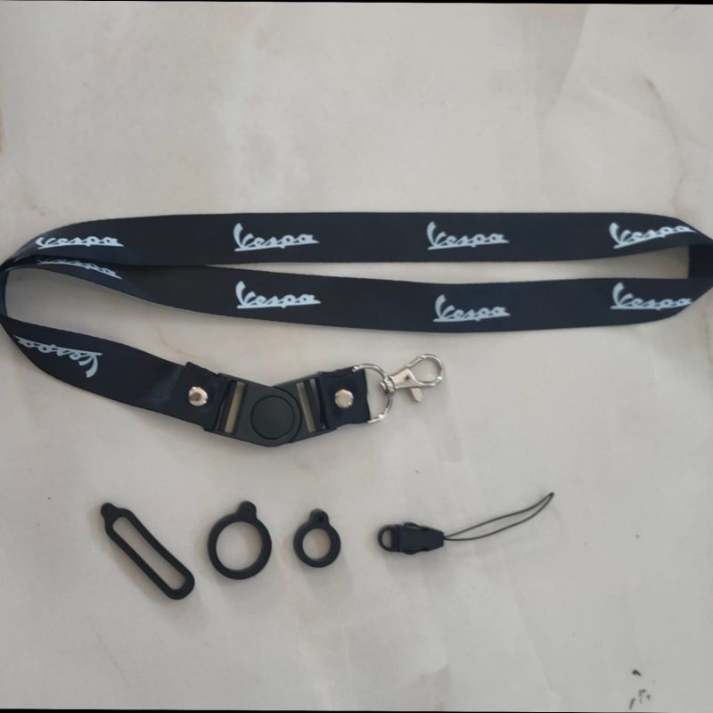 

TALI LANYARD VESPA Premium / gantungan kunci / gantungan id card / gantungan flashdisk / nametag hp / handphone BEST SELLER COD a1