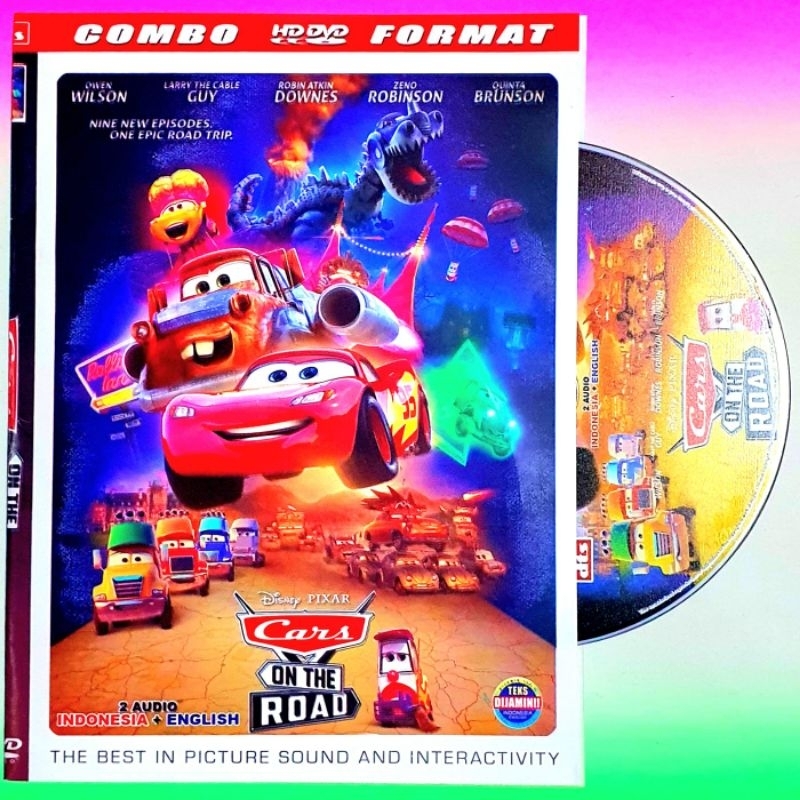 KASET FILM ANAK ANAK KARTUN TERBARU CARS ON THE ROAD-KASET FILM KARTUN DISNEY TERBARU-FILM BIOSKOP K