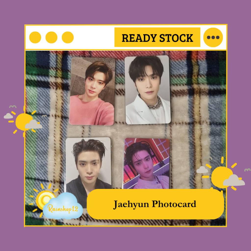 [READY STOCK] Jaehyun Photocard Neocity The Link Selca Resonance Emphaty Dream Sticker