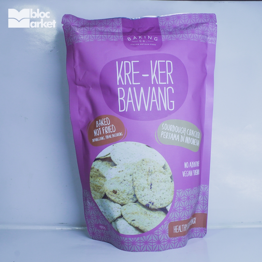 

BAKING CO KRE-KER BAWANG SHALLOTS 150GR | SNACK SEHAT