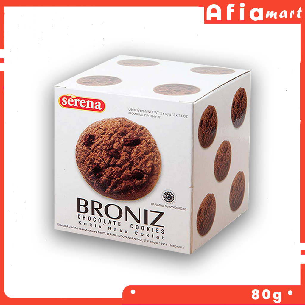 

Serena Broniz Chocolate Cookies 80gr