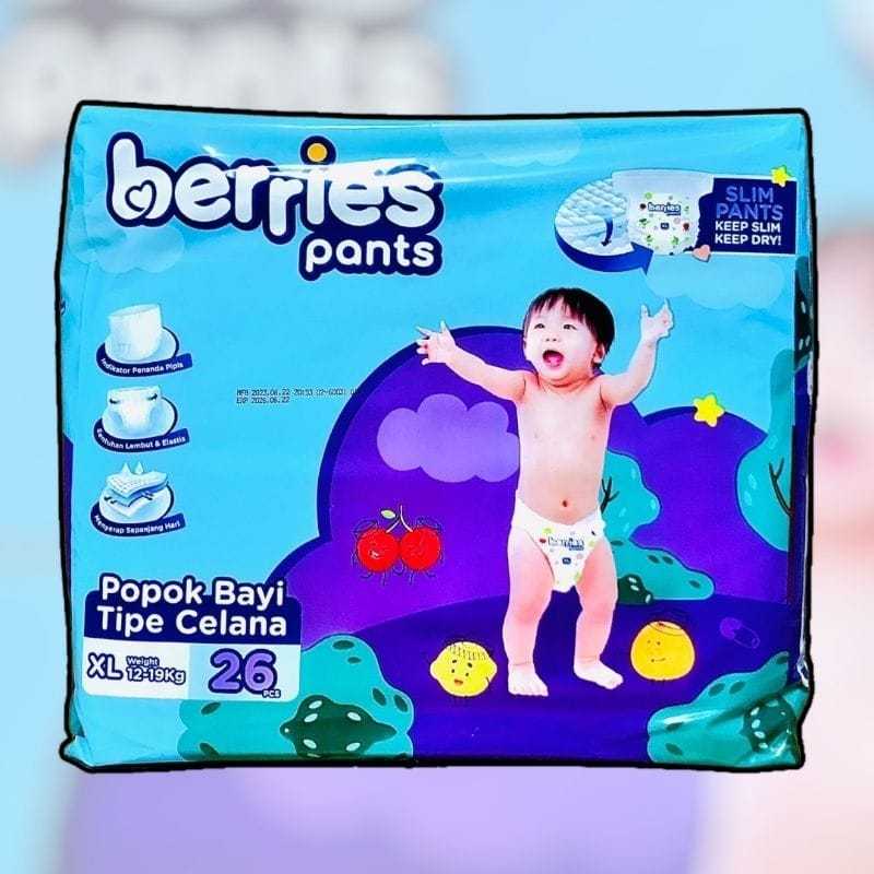 BERRIES BABY PANTS XL 26