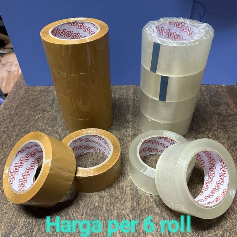 lakban tape 48mm 100yard 48 mm 100 yard tebal.