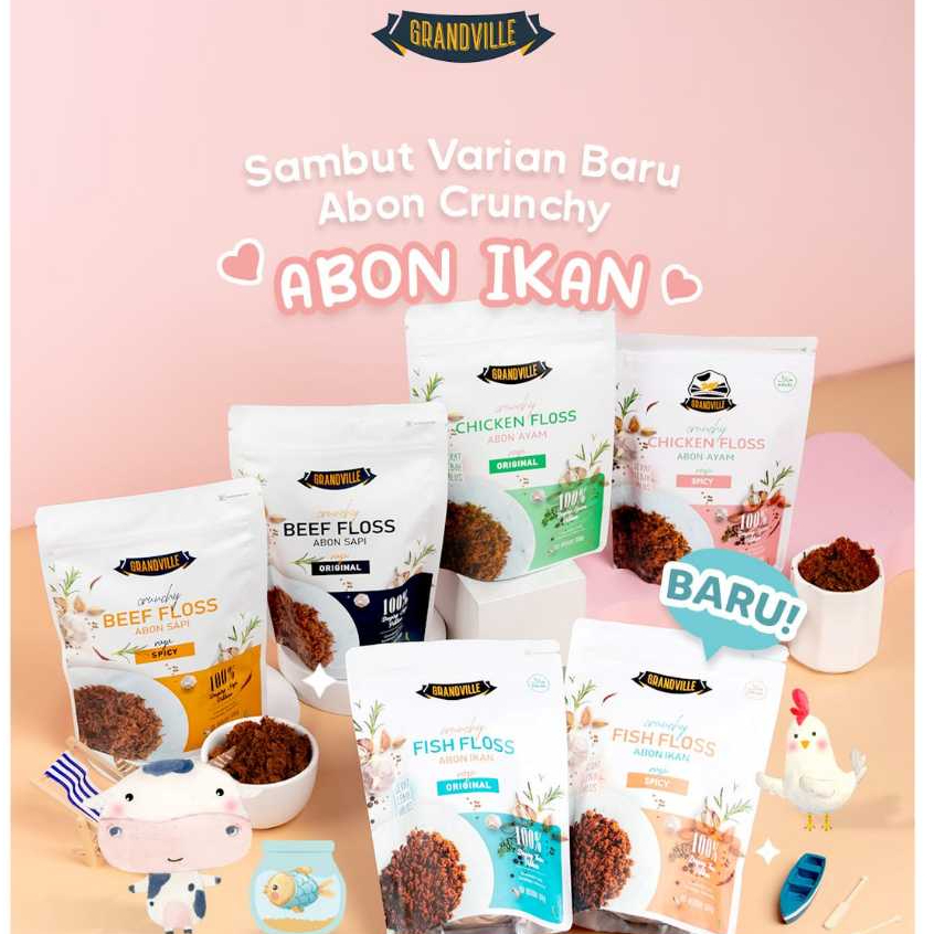 

Grandville Abon Crunchy 100g