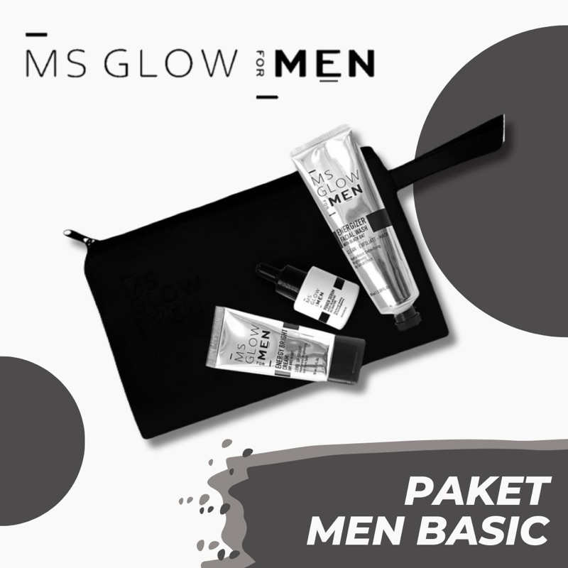 MS Glow For Men Paket Men Basic MS Glow Men