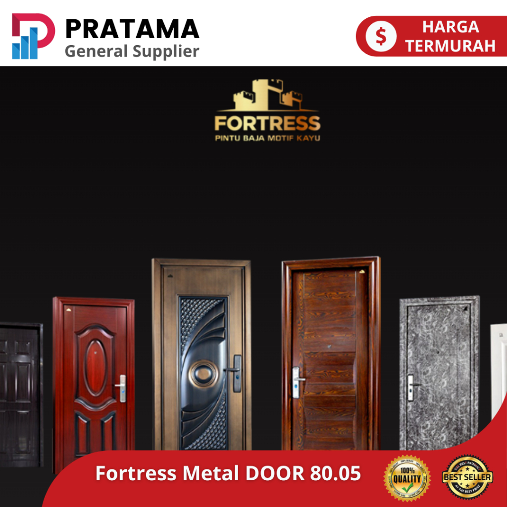 PINTU BAJA METAL Fortress Metal DOOR 80.05 BY FORTRESS | surabaya