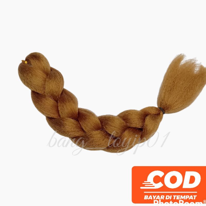 BOX BRAIDS RAMBUT EXTENSION SINTETIS HALUS