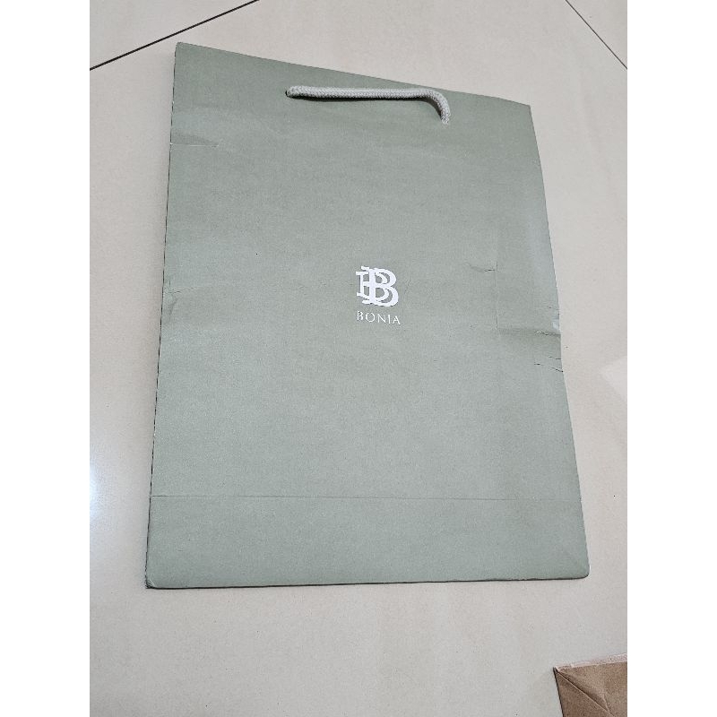 

BONIA Original Paper Bag Kantong Belanja Tas Kertas Coklat Bungkus Hadiah Kado