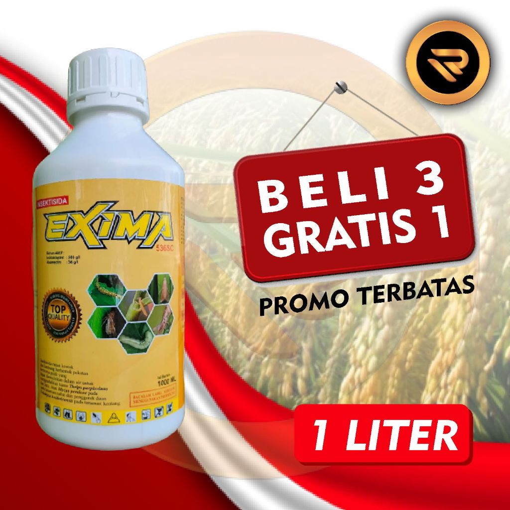 EXIMA 536SC 1 LITER  INSEKTISIDA B.A IMIDAKLOPRID/ABAMECTIN/
