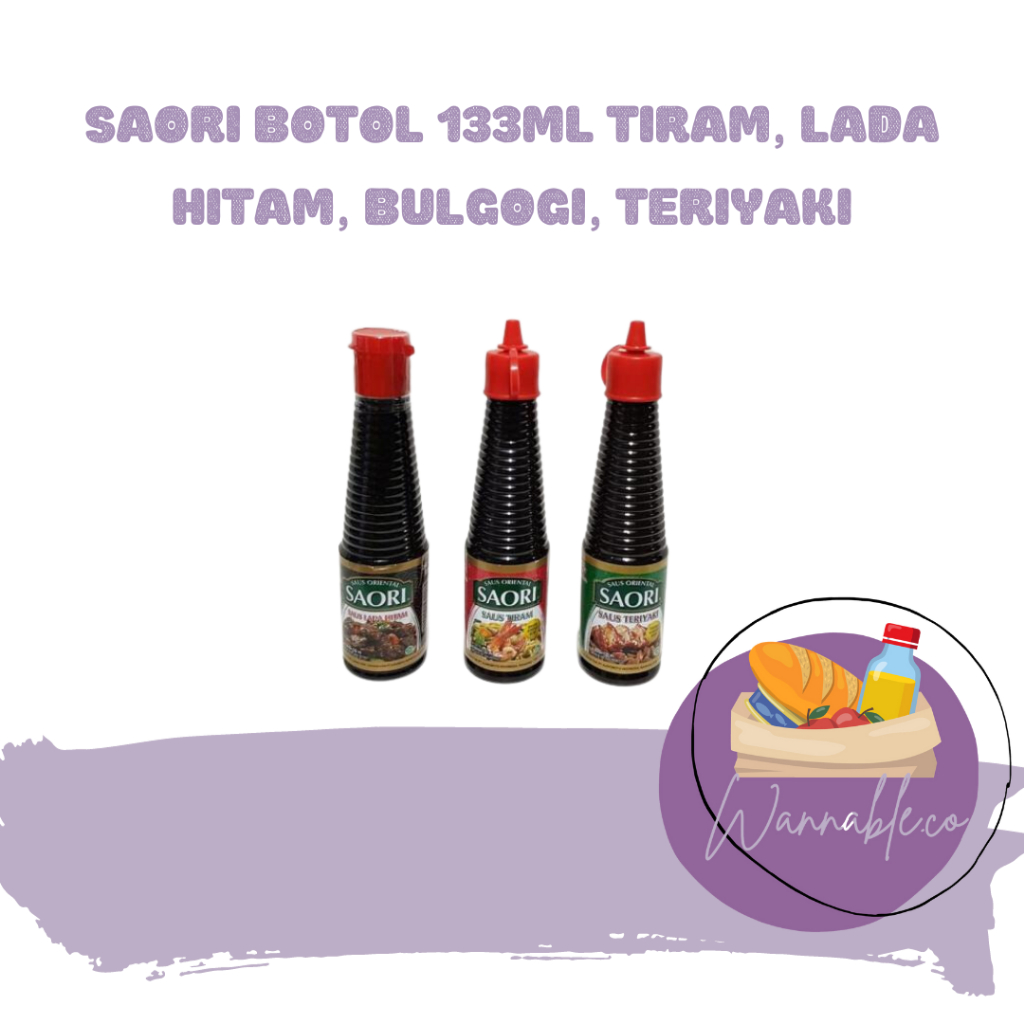 

SAORI BOTOL 133ML ALL VARIAN