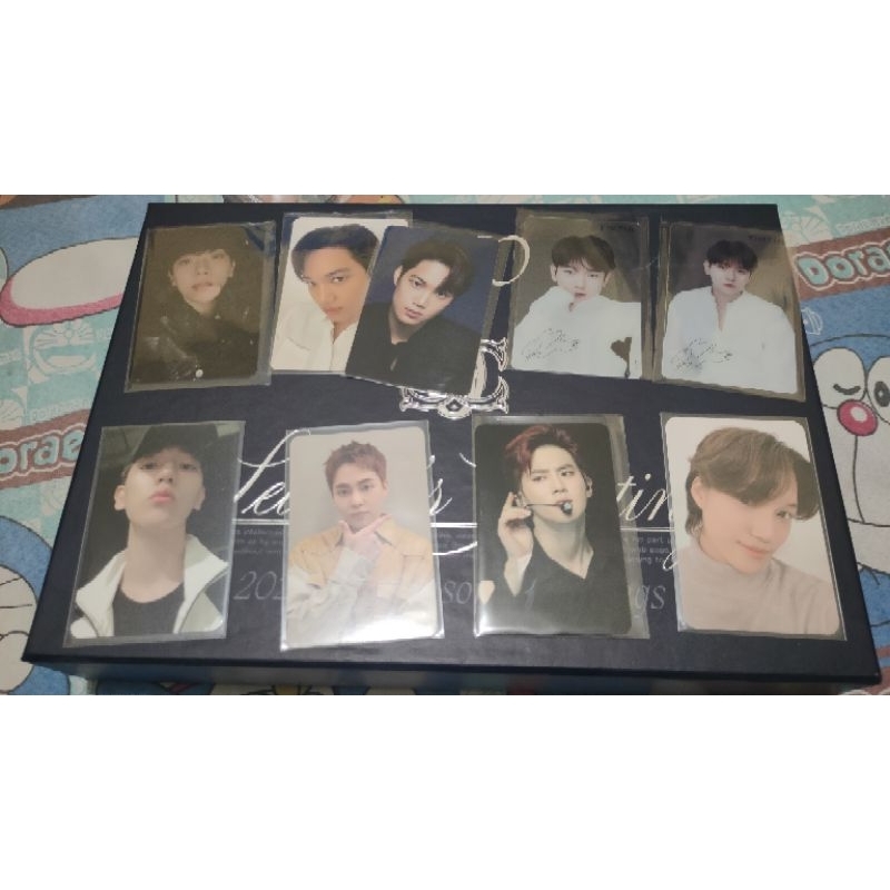 photocard exo official baekhyun sehun kai suho xiumin bunny 10th anniversary kolbuk acrylic ar ticke