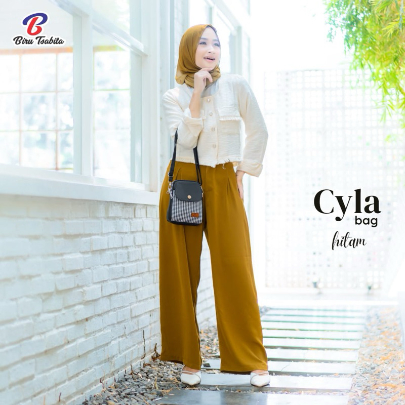 Biru Tsabita Tas Selempang Cyla Bag