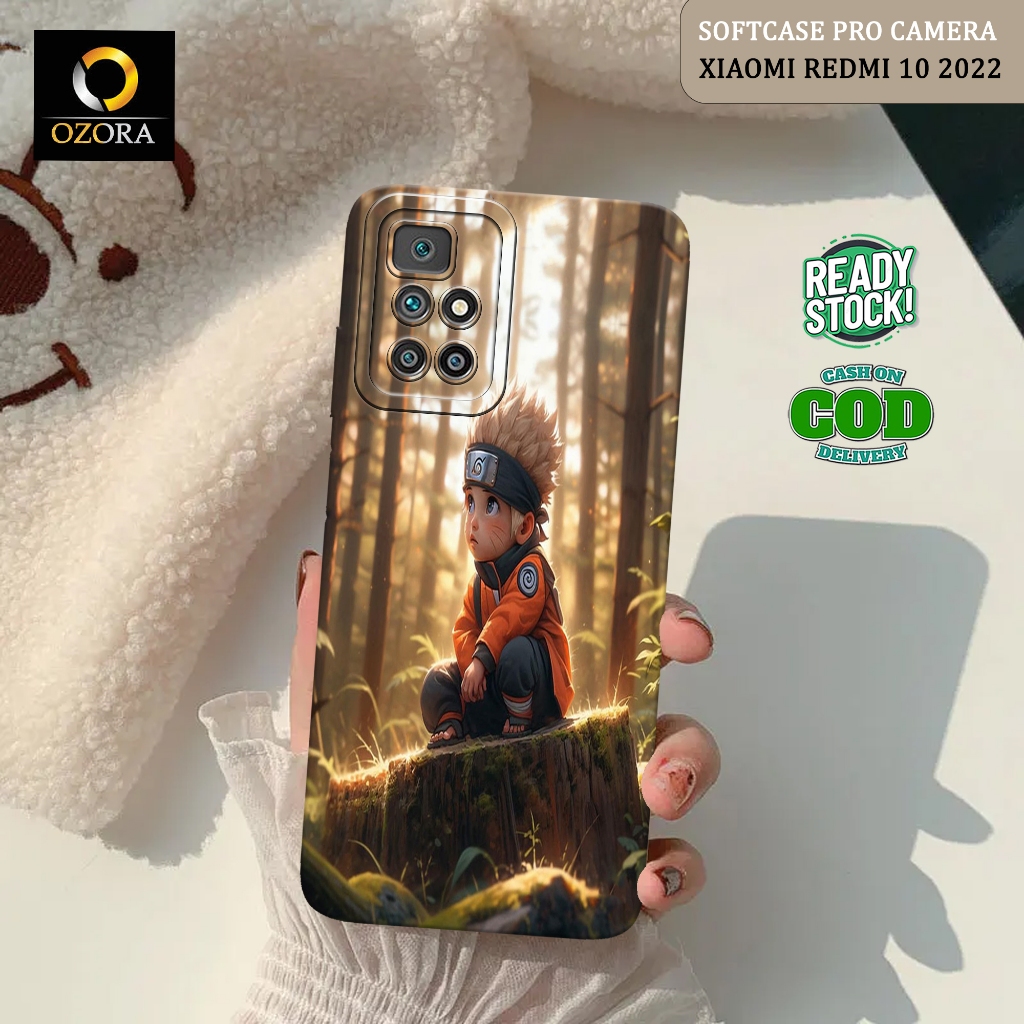 OZORA - Case Xiaomi Redmi 10 2022 Terbaru - Fashion Case ANIME - Casing Hp Xiaomi Redmi 10 2022 - Ak