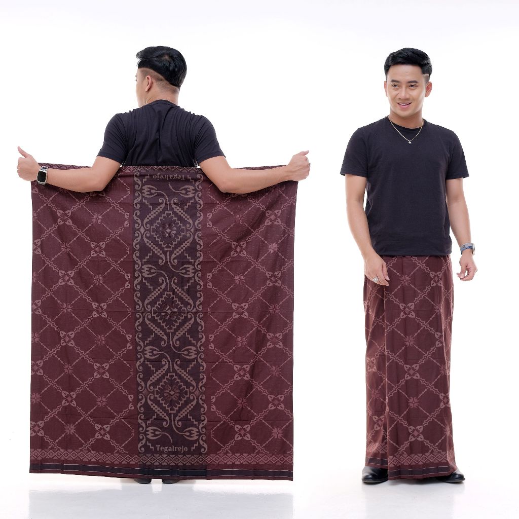 Sarung Tegalrejo Edisi Terbaru Warna Merah Maroon