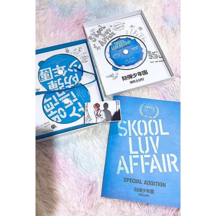 BTS ALBUM SKOOL LUV AFFAIR (SLA) SPECIAL ADDITION FULLSET PC V TAEHYUNG PHOTOCARD