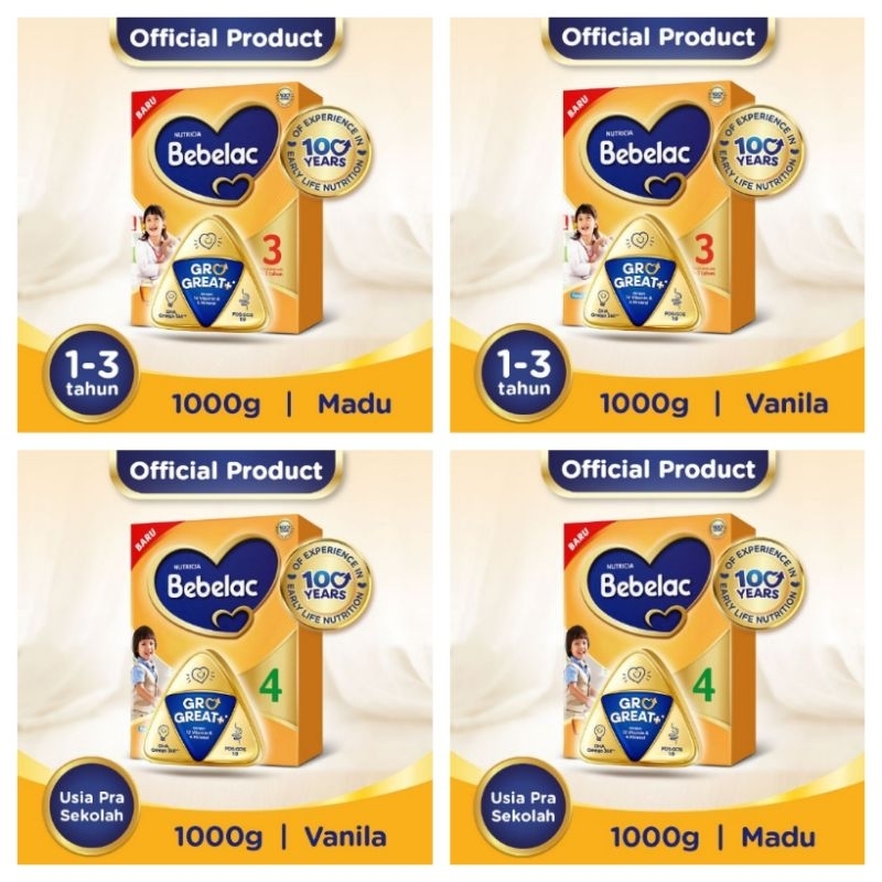 Bebelac 3 / 4 Susu Pertumbuhan 1000gr