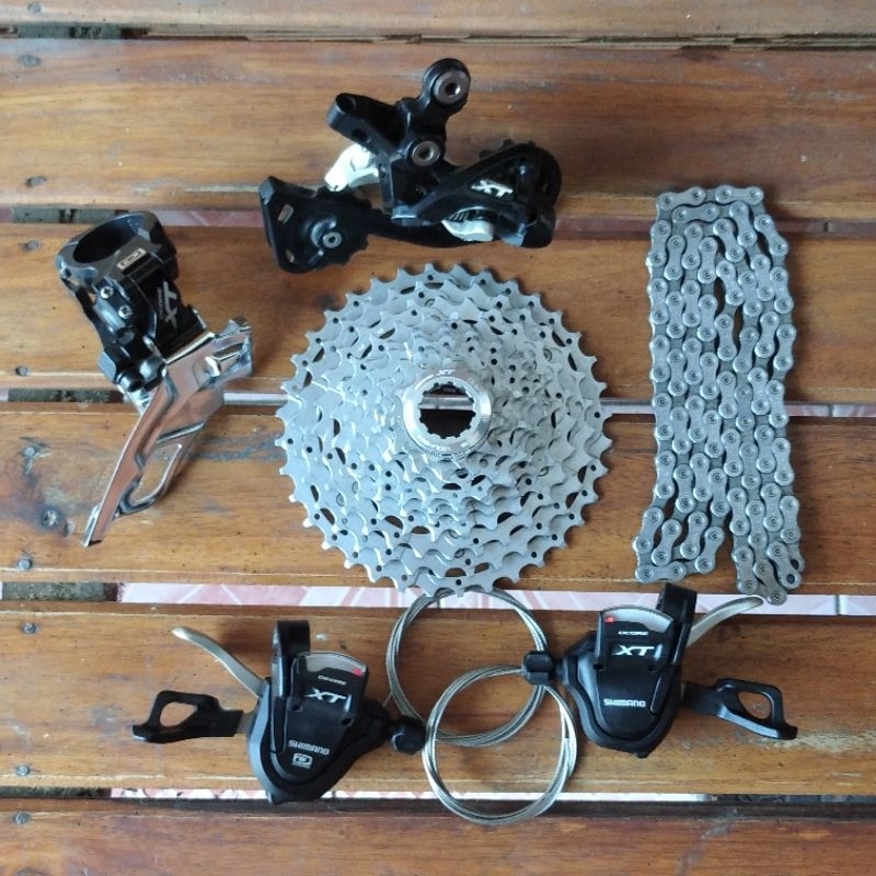 Mini Groupset Deore XT 3x10 Speed Japan