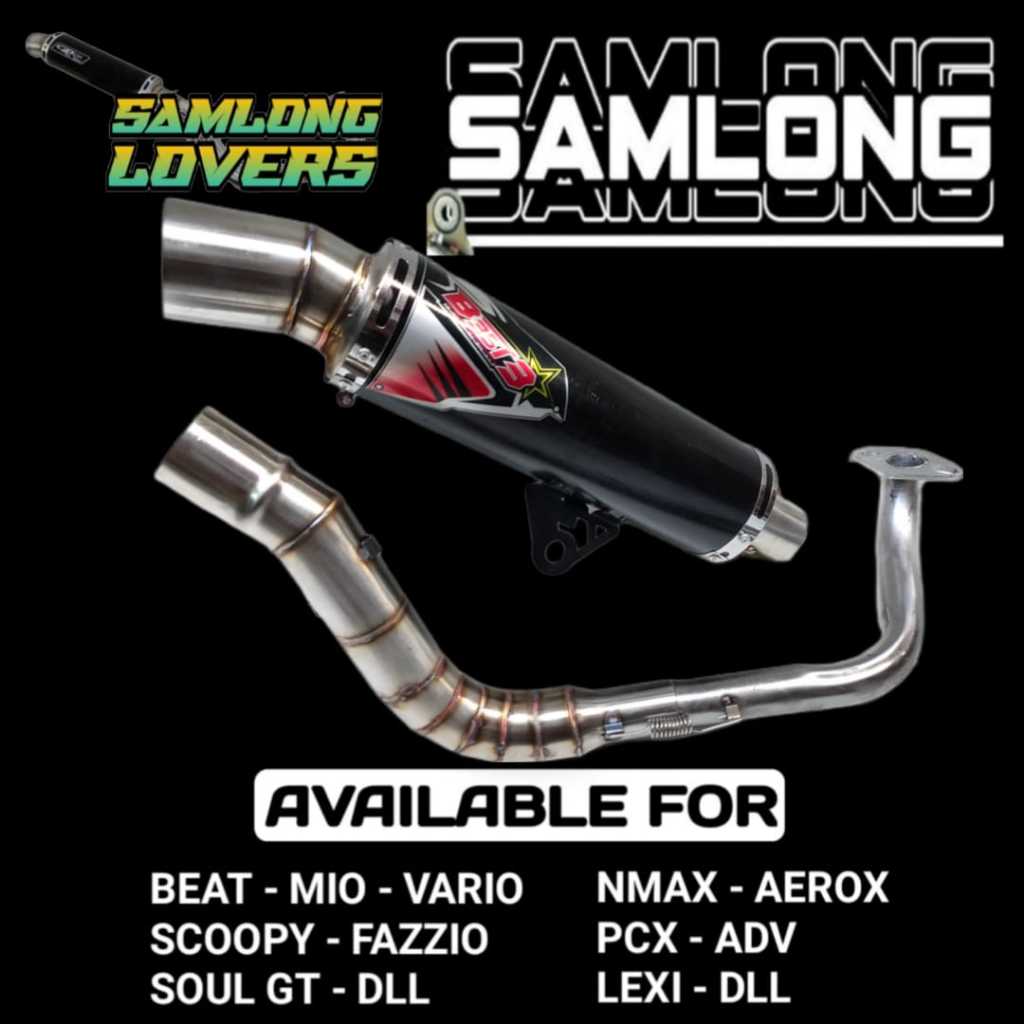 knalpot best3 samlong/knalpot best3 black/knalpot samlong/knalpot best3 beat/knalpot best3 vario 125