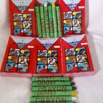 

Kirim Langsung Crayon Marking GIANT premium (cocok utk kayu,logam, karet,kain,dll)