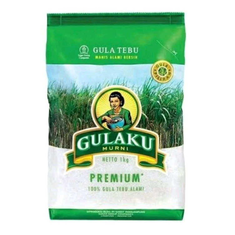 

Dijual Murah GULAKU Gula Tebu Premium 1kg Ready Stock