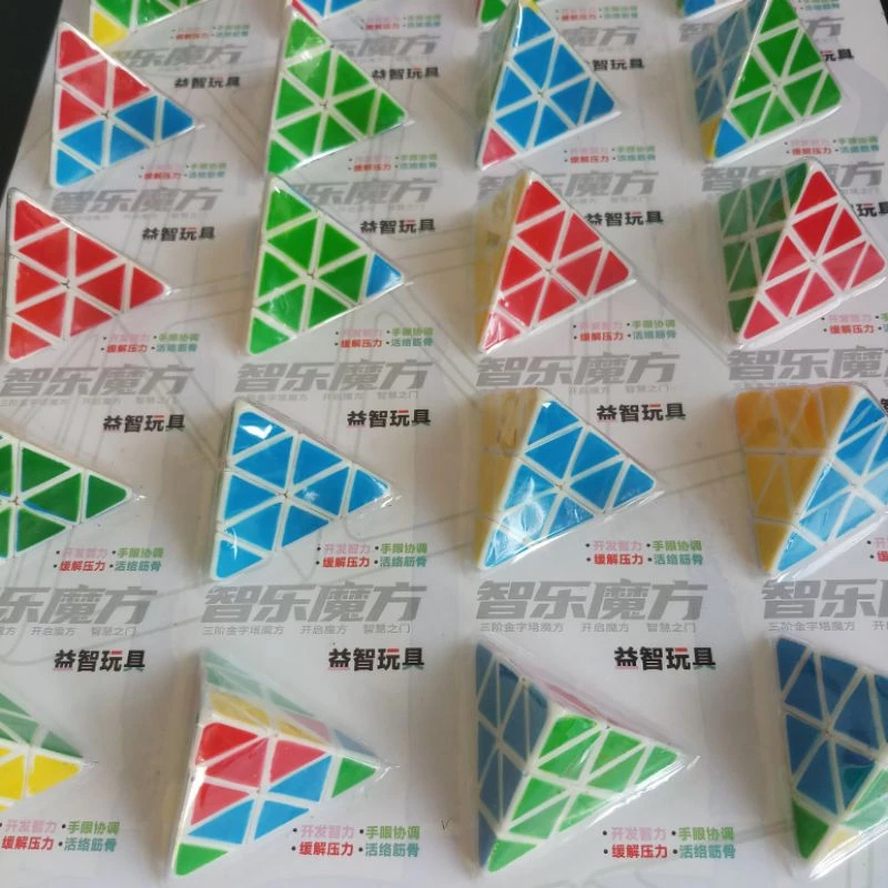 RUBIK SEGITIGA/ MAINAN RUBIK PIRAMID SEGITIGA MURAH