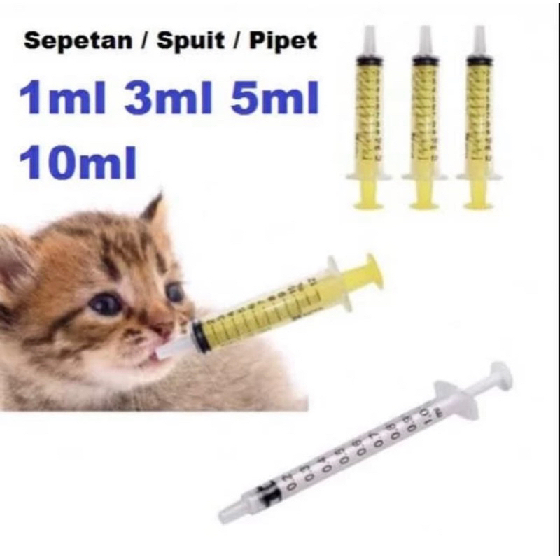 Alat Bantu Makan Kucing Spuit Feeder Feeding Pipet