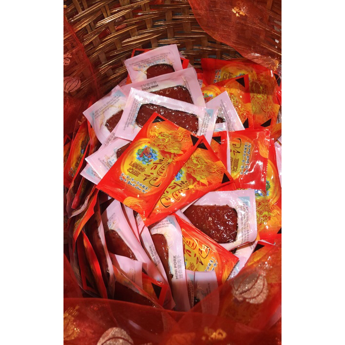 

☍✭✽ MINI DRIED PORK LOONG KEE / dendeng babi Malaysia Terbaru