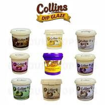 

➞✧✴ PROMO!! Collins Dip Glaze 1KG RASA LENGKAP Terlaku.