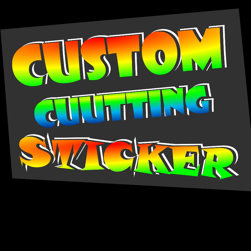 

STICKER CUSTOM BERKUALITAS / CUTTING STIKER CUSTOM DESIGN CUSTOM STICKER LOGO