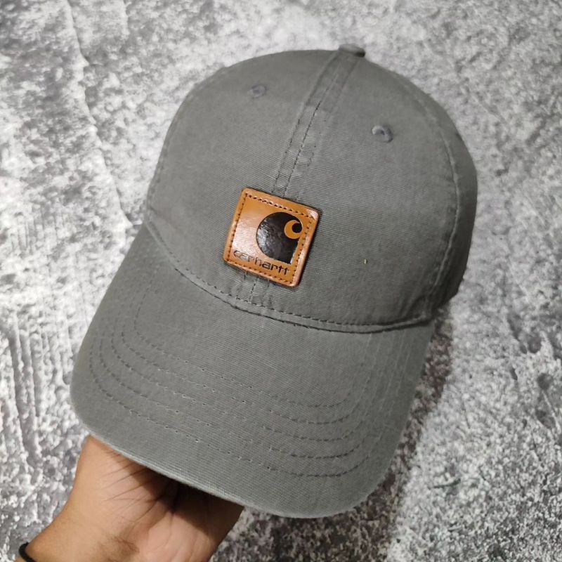 Topi Carhartt Odessa Grey Coton Cap Used ORIGINAL AUTHENTIC