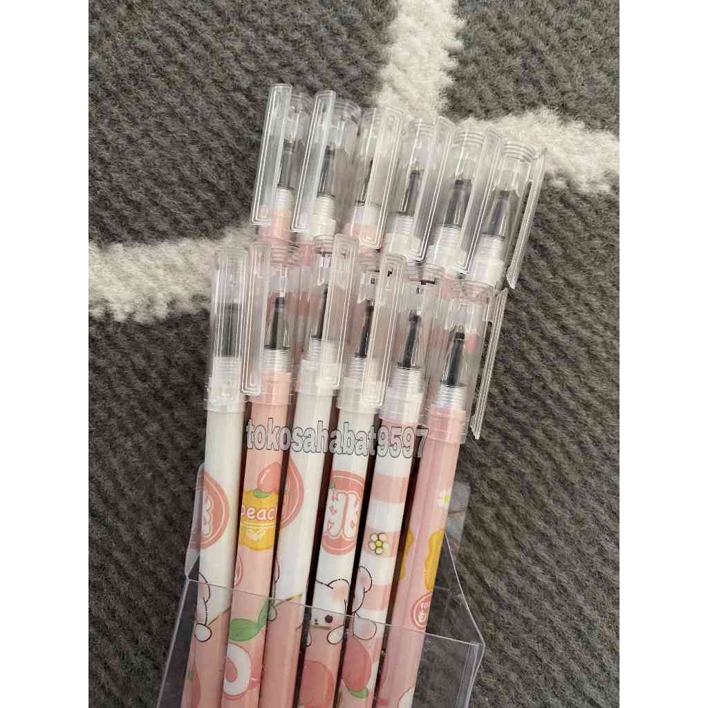 

(12 pcs) Tbmo Vis-1 Bolpoin erasable / pulpen murah dapat dihapus