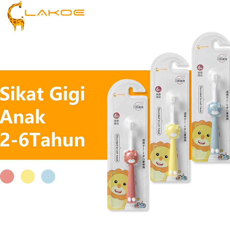 Terbaru LAKOE INDONESIA Sikat Gigi Anak Lucu Kids Toothbrush 1 Pcs