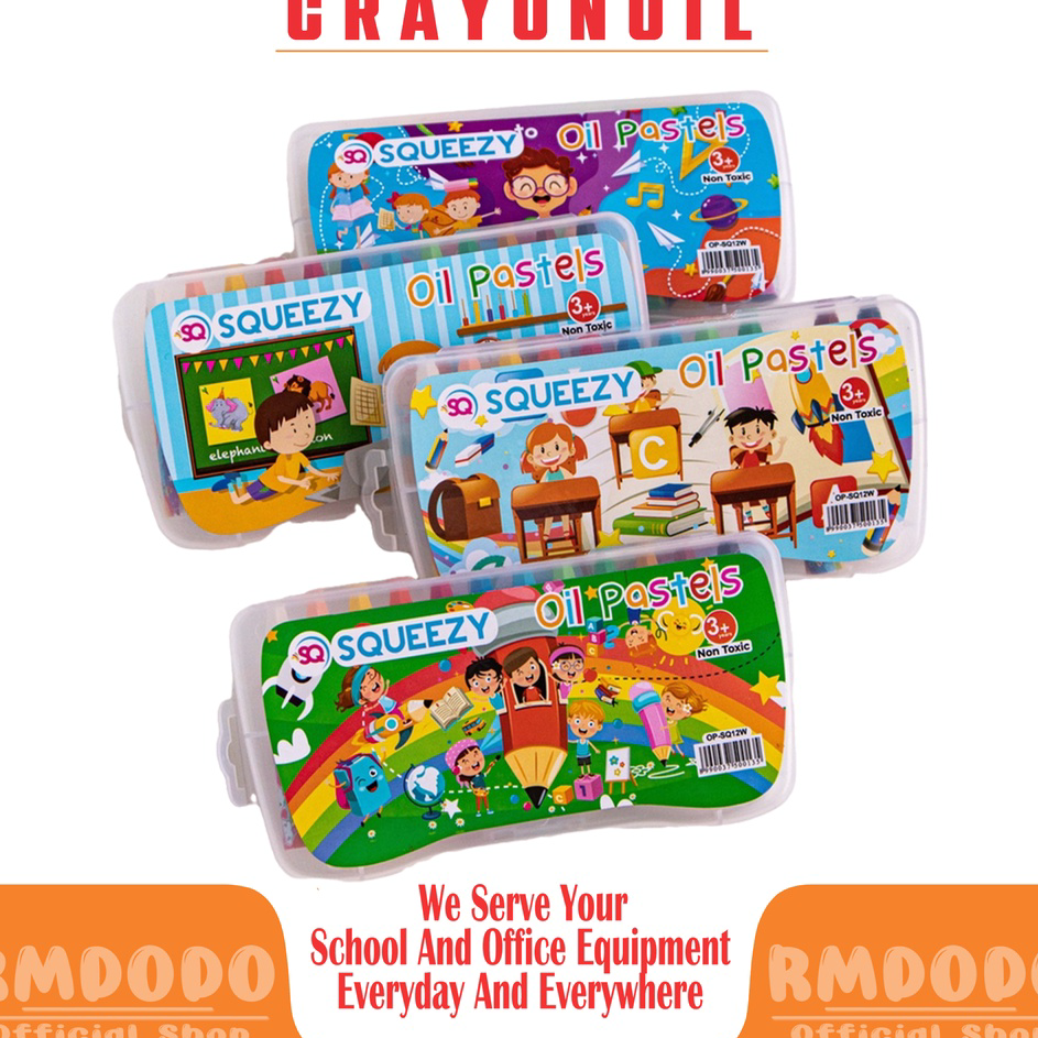 

Terkini Rmdodo Crayon Oil Paste Murah / Krayon Minyak isi 12 Aman / Krayon Candy / Oil Pastel