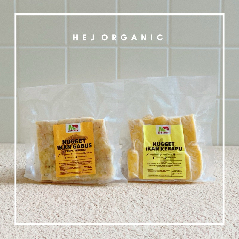 Nugget Ikan Gabus Liar Tanpa Tepung & Nugget Ikan Kerapu Gluten Free By MD Kitchen