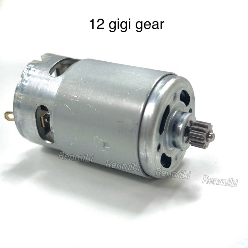 Motor listrik DC 550  12V / 20V (Dinamo pengganti bor cordless) Dinamo Motor Bor Cordless AST BL20V 