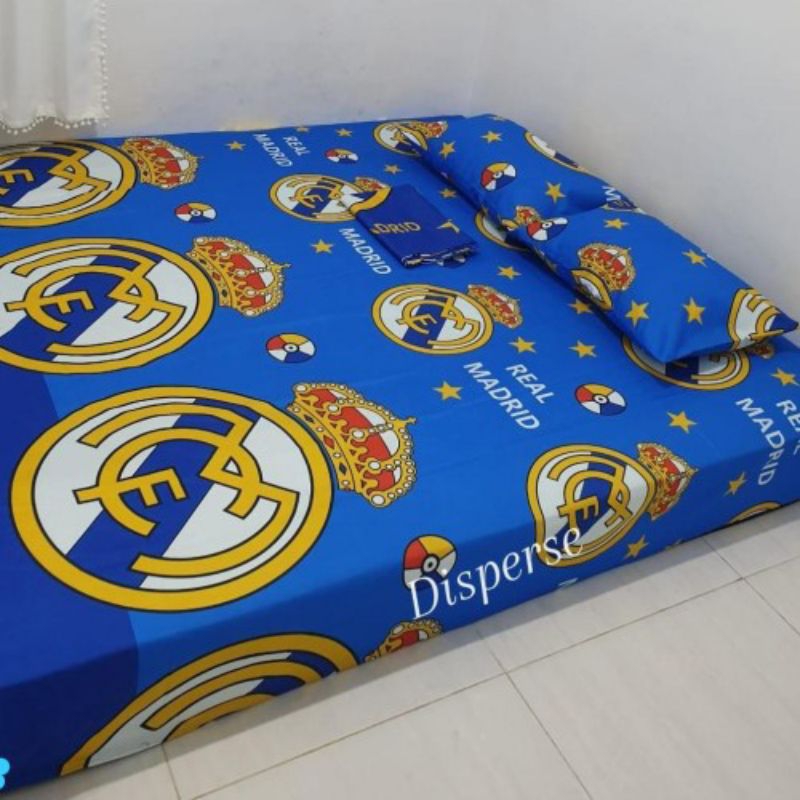 TERMURAH seprei motif bola 180x200 dan 120x200. free sarung bantal 2 dan sarung guling 1.