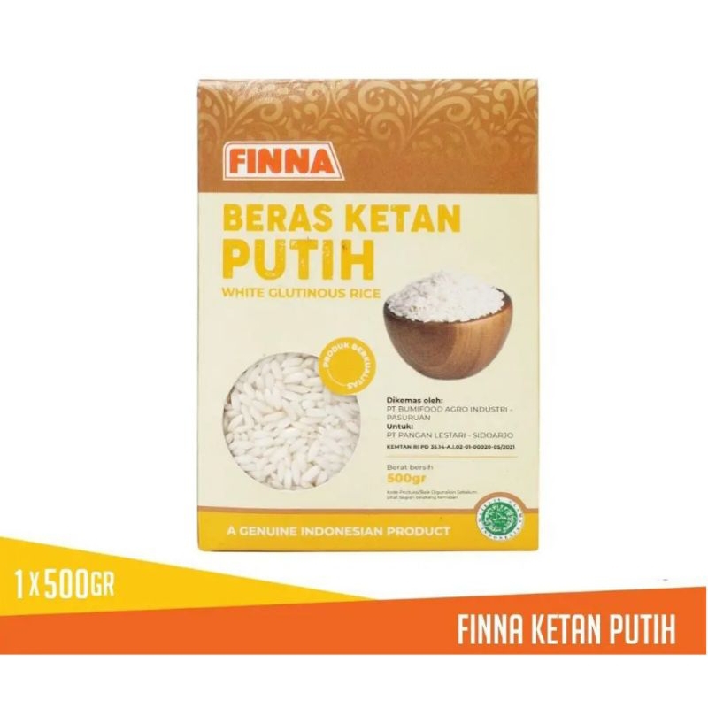 

Finna Beras Ketan Putih 500gr