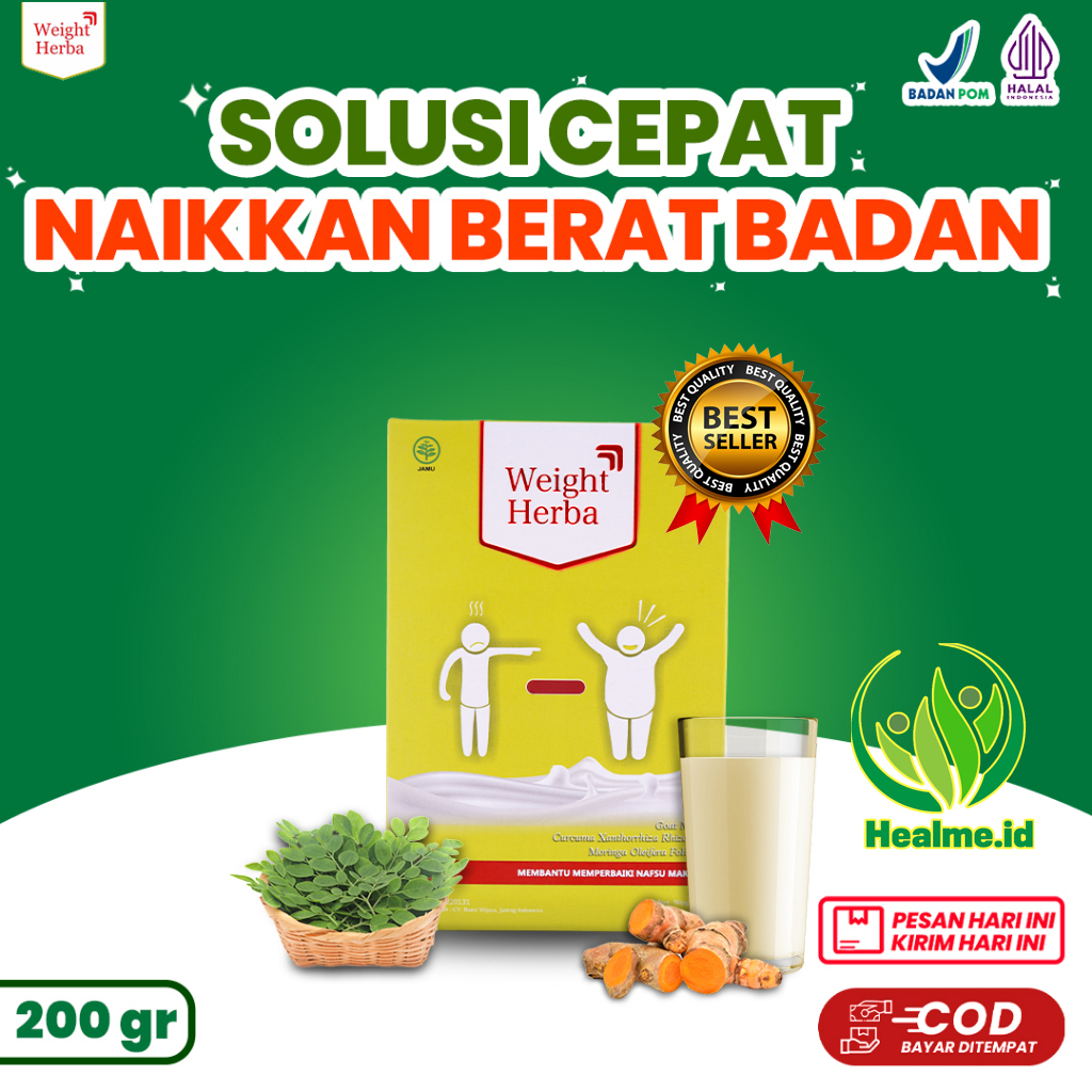 

Susu Etawa - Penggemuk Badan Penambah Berat Badan Tanpa Gula & Tanpa Olahraga Perlancar Saluran Pencernaan & Tingkatkan Nafsu Makan Suplemen Makan Asli Original 100 % Healme.id